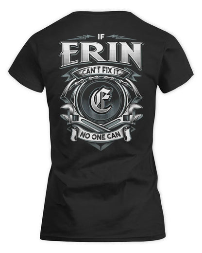 ERIN AP81-K4-626 - Personalized Ahmed Quote Apparel “If Ahmed Can't Fix It, No One Can” - Women's Standard T-Shirt - Black