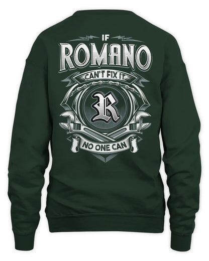 ROMANO AP81-K4-626 - Personalized Ahmed Quote Apparel “If Ahmed Can't Fix It, No One Can” - Unisex Sweatshirt - Forest Green