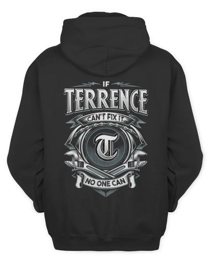 TERRENCE AP81-K4-626 - Personalized Ahmed Quote Apparel “If Ahmed Can't Fix It, No One Can” - Unisex Hoodie - Black