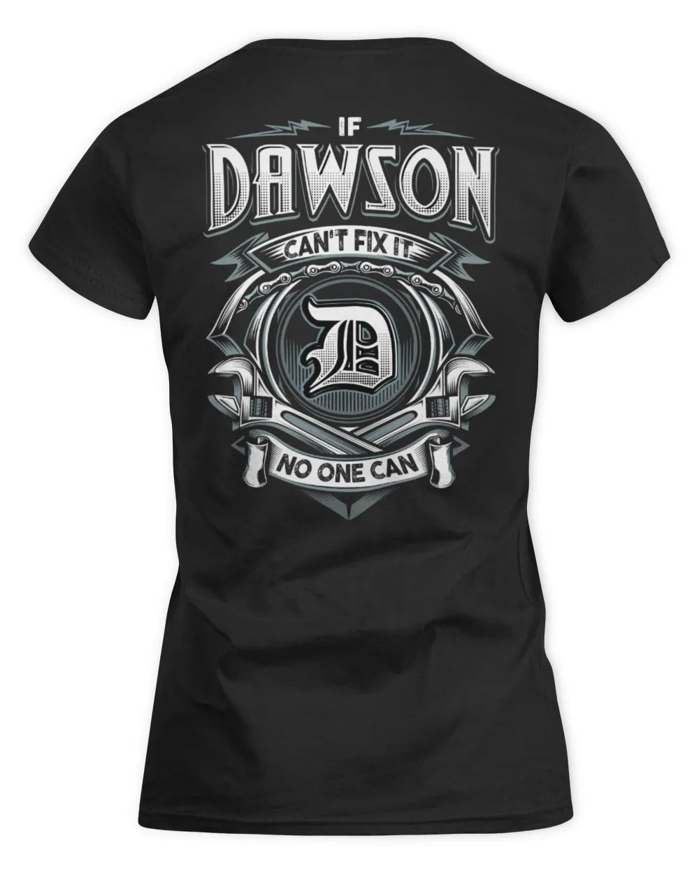 DAWSON AP81-K4-626 - Personalized Ahmed Quote Apparel “If Ahmed Can't Fix It, No One Can” - Women's Standard T-Shirt - Black