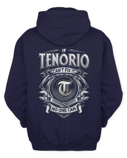TENORIO AP81-K4-626 - Personalized Ahmed Quote Apparel “If Ahmed Can't Fix It, No One Can” - Unisex Hoodie - Navy