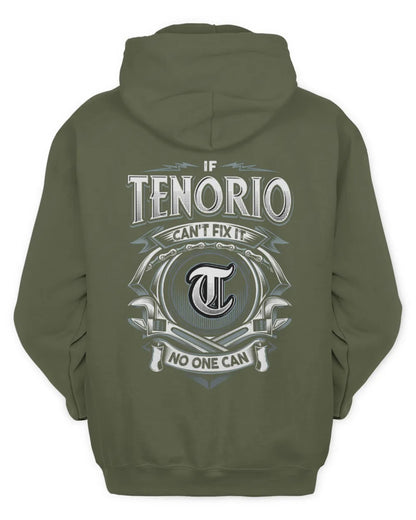 TENORIO AP81-K4-626 - Personalized Ahmed Quote Apparel “If Ahmed Can't Fix It, No One Can” - Unisex Hoodie - Military Green