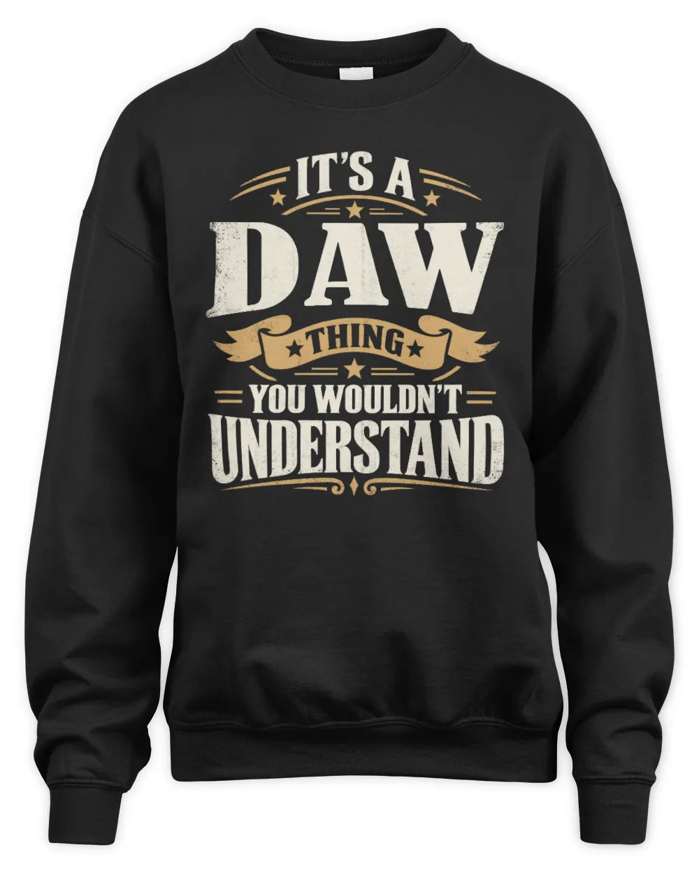 DAW P08 TH51 - Personalized “It’s a/an [NAME] Thing – You Wouldn’t Understand” Shirt - Unisex Sweatshirt - Black