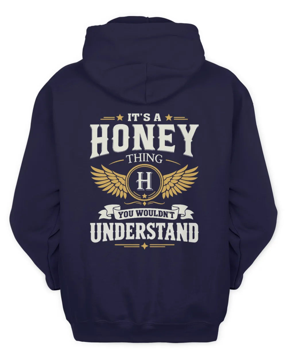 HONEY KT06-M008 It’s a [NAME] Thing – You Wouldn’t Understand | Personalized Vintage T-Shirt - Unisex Hoodie - Navy