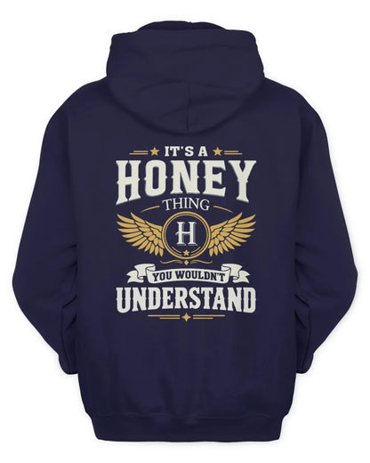 HONEY KT06-M008 It’s a [NAME] Thing – You Wouldn’t Understand | Personalized Vintage T-Shirt - Unisex Hoodie - Navy