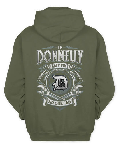 DONNELLY AP81-K4-626 - Personalized Ahmed Quote Apparel “If Ahmed Can't Fix It, No One Can” - Unisex Hoodie - Military Green