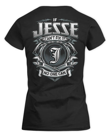 JESSE AP81-K4-626 - Personalized Ahmed Quote Apparel “If Ahmed Can't Fix It, No One Can” - Women's Standard T-Shirt - Black