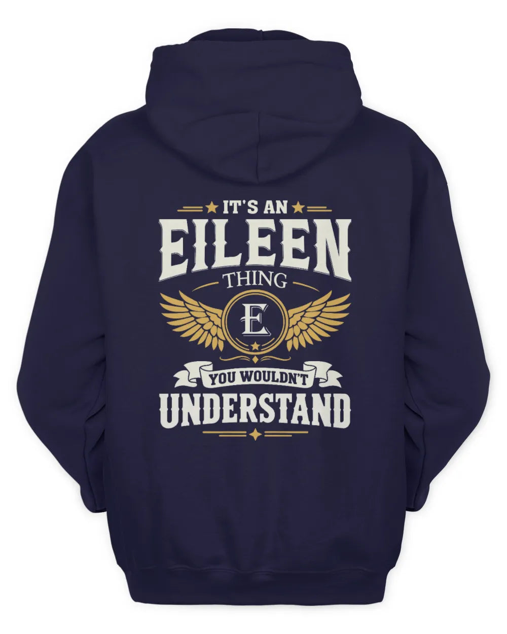 EILEEN KT06-M008 It’s a [NAME] Thing – You Wouldn’t Understand | Personalized Vintage T-Shirt - Unisex Hoodie - Navy