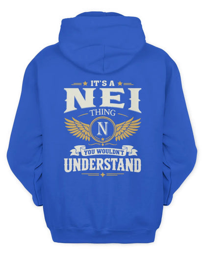 NEI KT06-M008 It’s a [NAME] Thing – You Wouldn’t Understand | Personalized Vintage T-Shirt - Unisex Hoodie - Royal