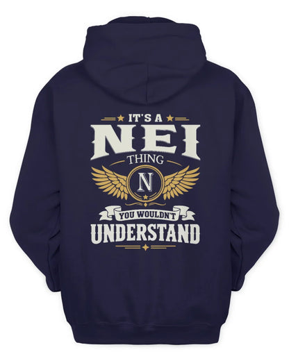 NEI KT06-M008 It’s a [NAME] Thing – You Wouldn’t Understand | Personalized Vintage T-Shirt - Unisex Hoodie - Navy