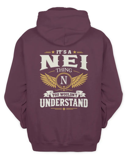NEI KT06-M008 It’s a [NAME] Thing – You Wouldn’t Understand | Personalized Vintage T-Shirt - Unisex Hoodie - Maroon