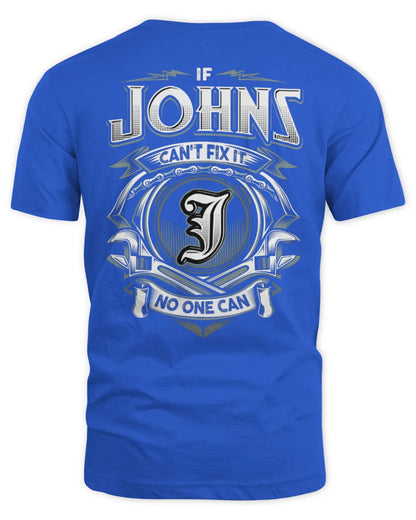 JOHNS AP81-K4-626 - Personalized Ahmed Quote Apparel “If Ahmed Can't Fix It, No One Can” - Unisex Standard T-Shirt - Royal