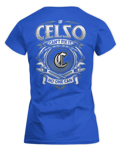 CELSO AP81-K4-626 - Personalized Ahmed Quote Apparel “If Ahmed Can't Fix It, No One Can” - Women's Standard T-Shirt - Royal