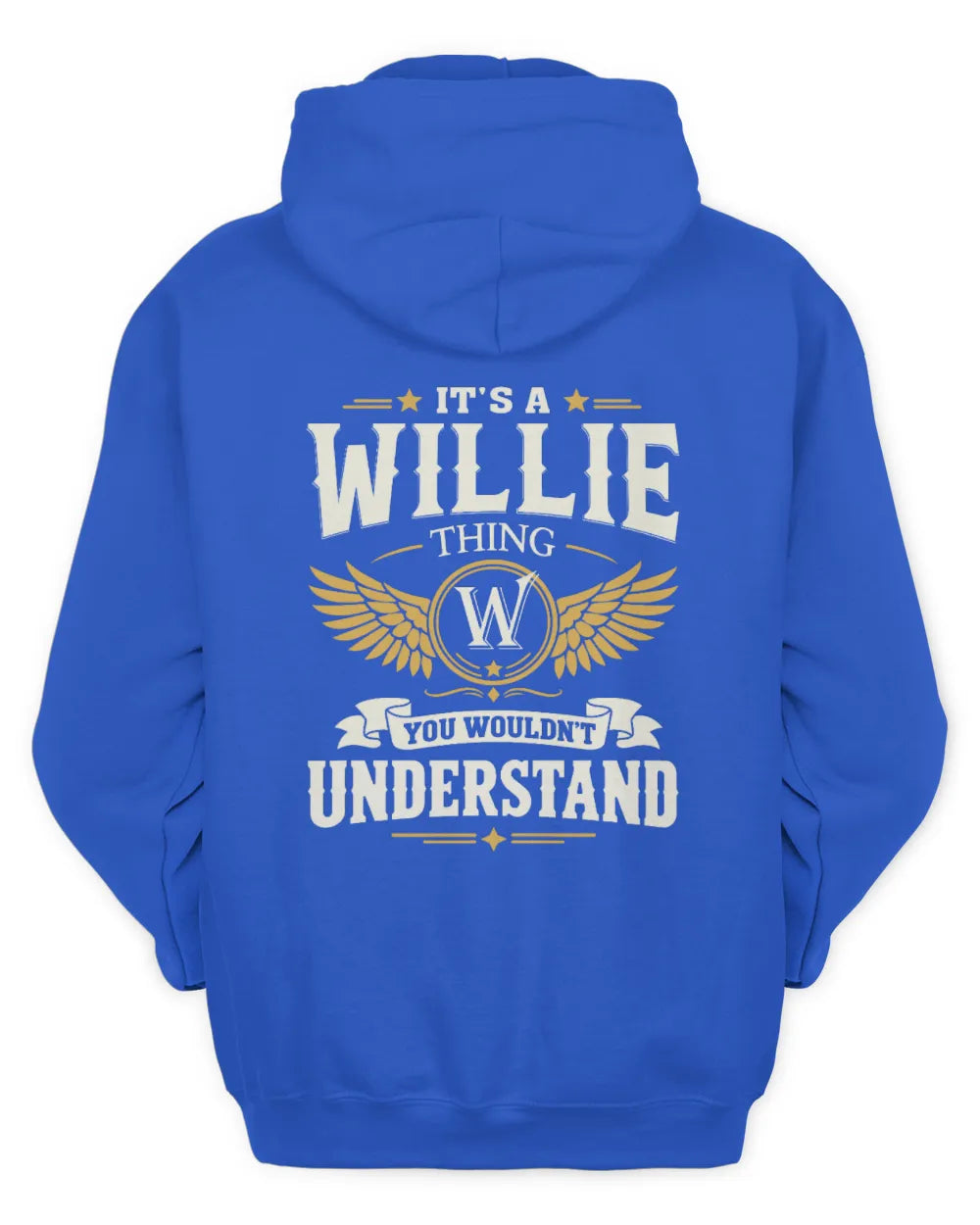 WILLIE KT06-M008 It’s a [NAME] Thing – You Wouldn’t Understand | Personalized Vintage T-Shirt - Unisex Hoodie - Royal