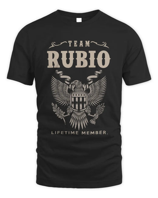 RUBIO TP06-K82 – Personalized Classic Style Apparel “Team NAME Lifetime Member”
