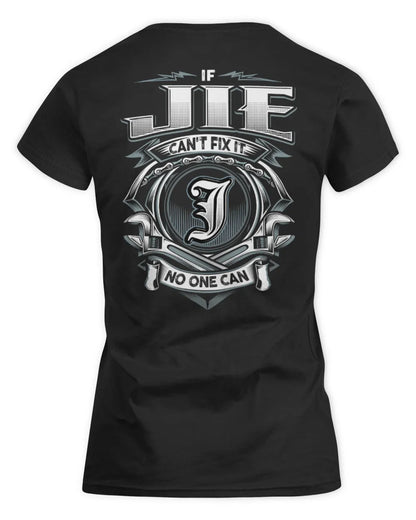 JIE AP81-K4-626 - Personalized Ahmed Quote Apparel “If Ahmed Can't Fix It, No One Can” - Women's Standard T-Shirt - Black