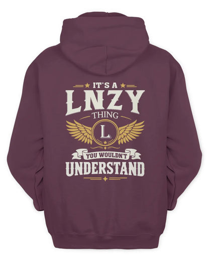 LNZY KT06-M008 It’s a [NAME] Thing – You Wouldn’t Understand | Personalized Vintage T-Shirt - Unisex Hoodie - Maroon