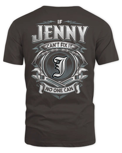 JENNY AP81-K4-626 - Personalized Ahmed Quote Apparel “If Ahmed Can't Fix It, No One Can” - Unisex Standard T-Shirt - Dark Chocolate