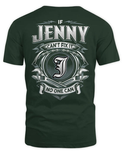 JENNY AP81-K4-626 - Personalized Ahmed Quote Apparel “If Ahmed Can't Fix It, No One Can” - Unisex Standard T-Shirt - Forest Green