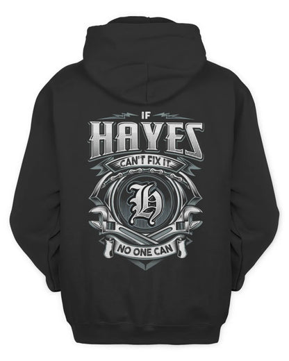 HAYES AP81-K4-626 - Personalized Ahmed Quote Apparel “If Ahmed Can't Fix It, No One Can” - Unisex Hoodie - Black