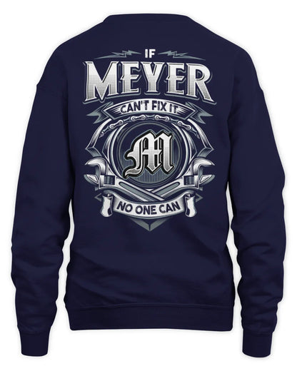 MEYER AP81-K4-626 - Personalized Ahmed Quote Apparel “If Ahmed Can't Fix It, No One Can” - Unisex Sweatshirt - Navy