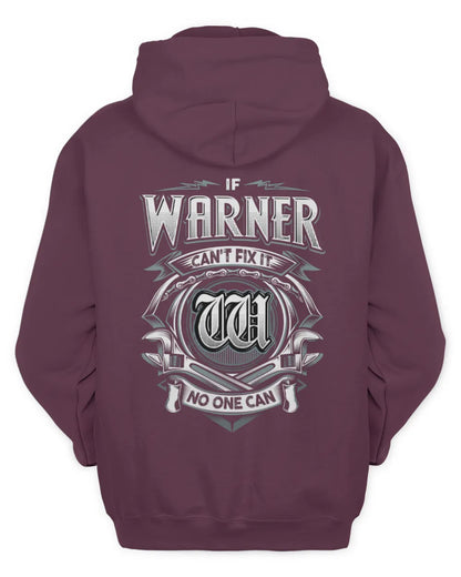 WARNER AP81-K4-626 - Personalized Ahmed Quote Apparel “If Ahmed Can't Fix It, No One Can” - Unisex Hoodie - Maroon