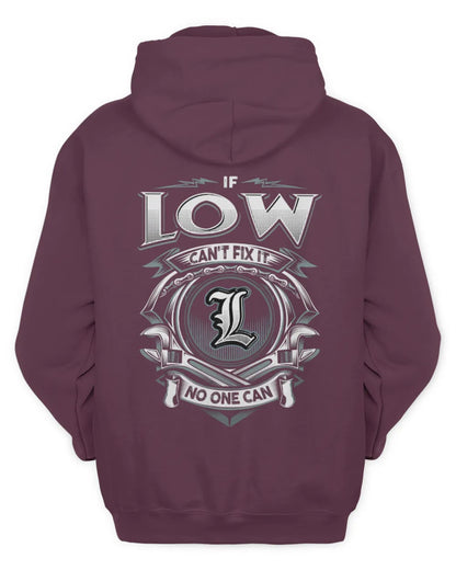 LOW AP81-K4-626 - Personalized Ahmed Quote Apparel “If Ahmed Can't Fix It, No One Can” - Unisex Hoodie - Maroon
