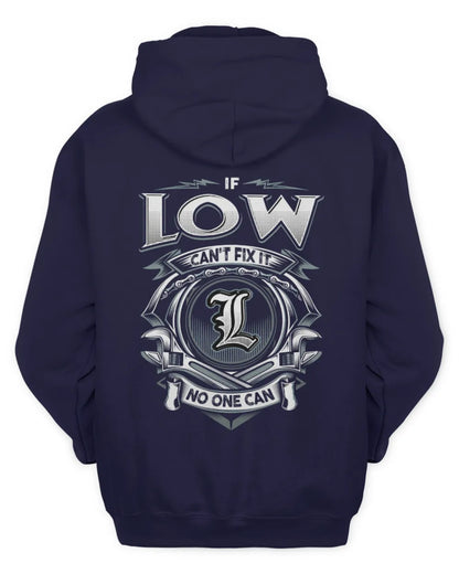 LOW AP81-K4-626 - Personalized Ahmed Quote Apparel “If Ahmed Can't Fix It, No One Can” - Unisex Hoodie - Navy