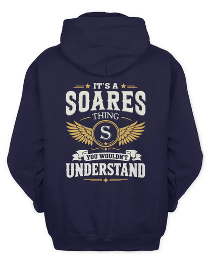 SOARES KT06-M008 It’s a [NAME] Thing – You Wouldn’t Understand | Personalized Vintage T-Shirt - Unisex Hoodie - Navy