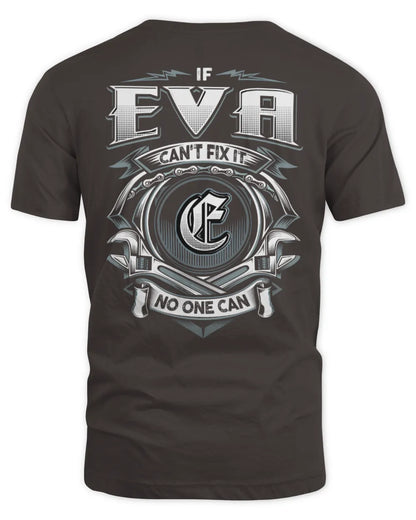 EVA AP81-K4-626 - Personalized Ahmed Quote Apparel “If Ahmed Can't Fix It, No One Can” - Unisex Standard T-Shirt - Dark Chocolate