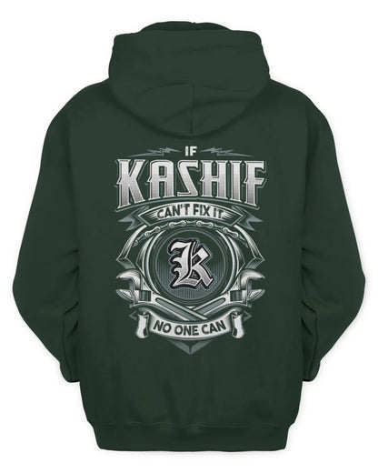 KASHIF AP81-K4-626 - Personalized Ahmed Quote Apparel “If Ahmed Can't Fix It, No One Can” - Unisex Hoodie - Forest Green