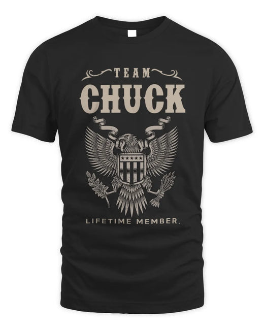 CHUCK TP06-K82 – Personalized Classic Style Apparel “Team NAME Lifetime Member”