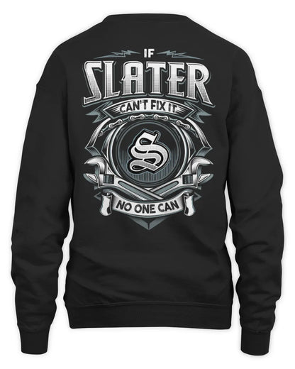 SLATER AP81-K4-626 - Personalized Ahmed Quote Apparel “If Ahmed Can't Fix It, No One Can” - Unisex Sweatshirt - Black