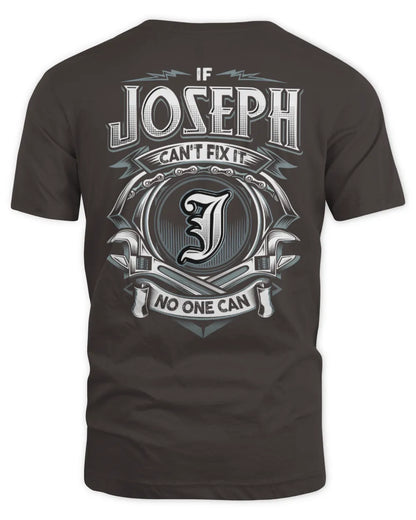 JOSEPH AP81-K4-626 - Personalized Ahmed Quote Apparel “If Ahmed Can't Fix It, No One Can” - Unisex Standard T-Shirt - Dark Chocolate