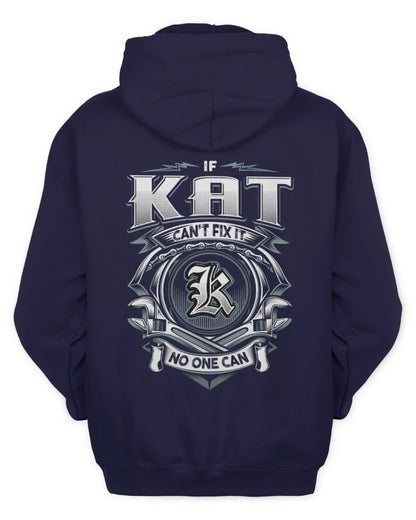 KAT AP81-K4-626 - Personalized Ahmed Quote Apparel “If Ahmed Can't Fix It, No One Can” - Unisex Hoodie - Navy