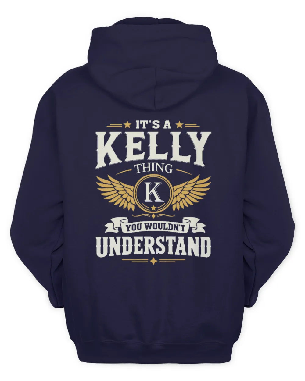 KELLY KT06-M008 It’s a [NAME] Thing – You Wouldn’t Understand | Personalized Vintage T-Shirt - Unisex Hoodie - Navy