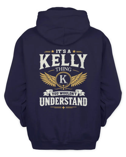 KELLY KT06-M008 It’s a [NAME] Thing – You Wouldn’t Understand | Personalized Vintage T-Shirt - Unisex Hoodie - Navy
