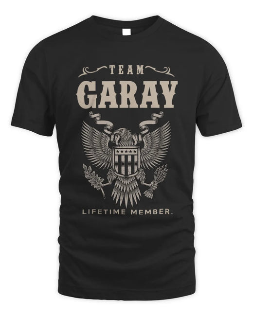 GARAY TP06-K82 – Personalized Classic Style Apparel “Team NAME Lifetime Member”
