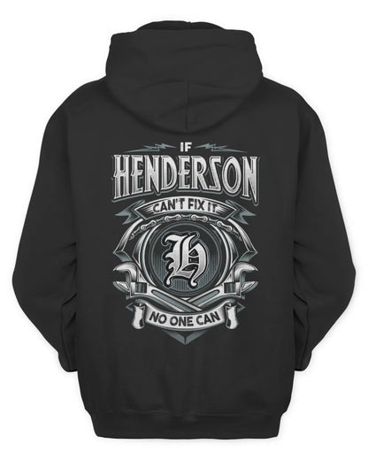 HENDERSON AP81-K4-626 - Personalized Ahmed Quote Apparel “If Ahmed Can't Fix It, No One Can” - Unisex Hoodie - Black
