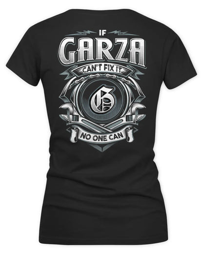 GARZA AP81-K4-626 - Personalized Ahmed Quote Apparel “If Ahmed Can't Fix It, No One Can” - Women's V-Neck T-Shirt - Black