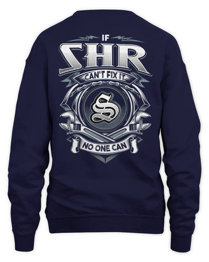 SHR AP81-K4-626 - Personalized Ahmed Quote Apparel “If Ahmed Can't Fix It, No One Can” - Unisex Sweatshirt - Navy
