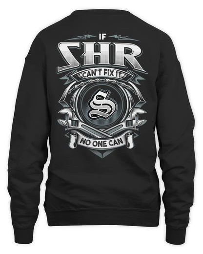 SHR AP81-K4-626 - Personalized Ahmed Quote Apparel “If Ahmed Can't Fix It, No One Can” - Unisex Sweatshirt - Black