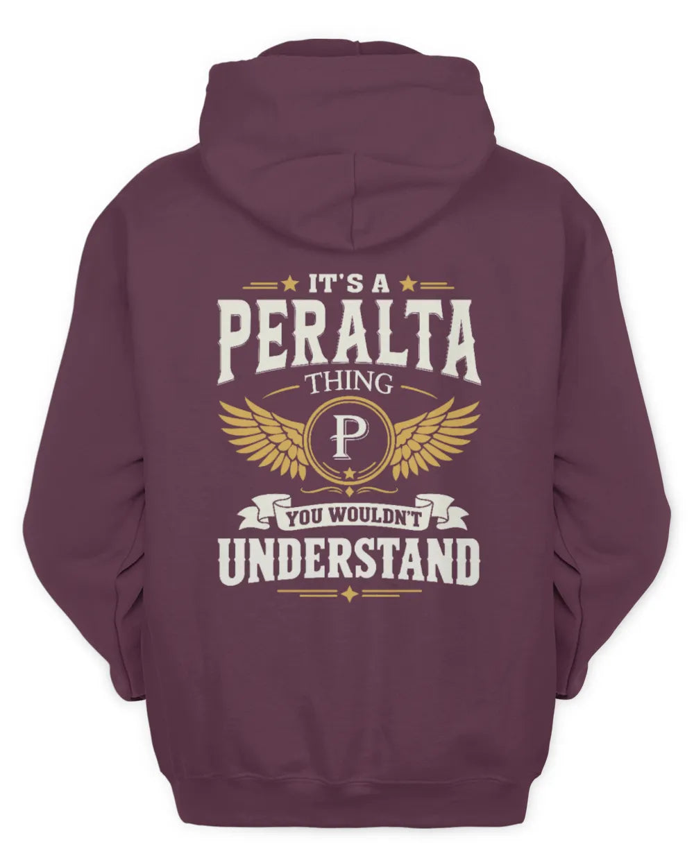 PERALTA KT06-M008 It’s a [NAME] Thing – You Wouldn’t Understand | Personalized Vintage T-Shirt - Unisex Hoodie - Maroon