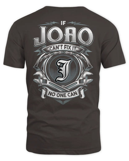 JOAO AP81-K4-626 - Personalized Ahmed Quote Apparel “If Ahmed Can't Fix It, No One Can” - Unisex Standard T-Shirt - Dark Chocolate