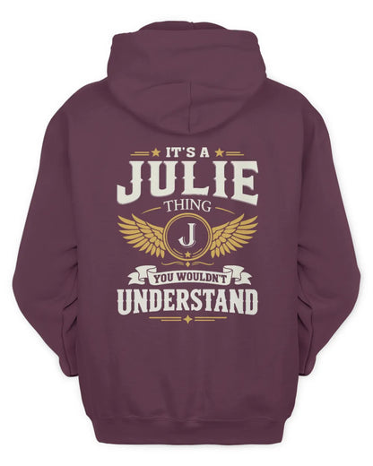 JULIE KT06-M008 It’s a [NAME] Thing – You Wouldn’t Understand | Personalized Vintage T-Shirt - Unisex Hoodie - Maroon