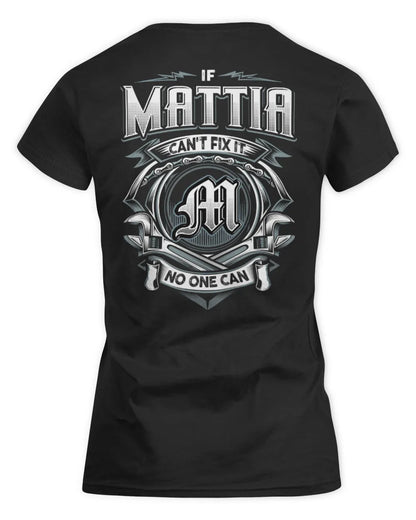 MATTIA AP81-K4-626 - Personalized Ahmed Quote Apparel “If Ahmed Can't Fix It, No One Can” - Women's Standard T-Shirt - Black
