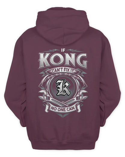 KONG AP81-K4-626 - Personalized Ahmed Quote Apparel “If Ahmed Can't Fix It, No One Can” - Unisex Hoodie - Maroon