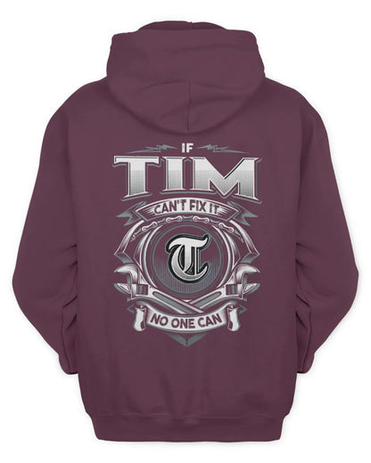 TIM AP81-K4-626 - Personalized Ahmed Quote Apparel “If Ahmed Can't Fix It, No One Can” - Unisex Hoodie - Maroon