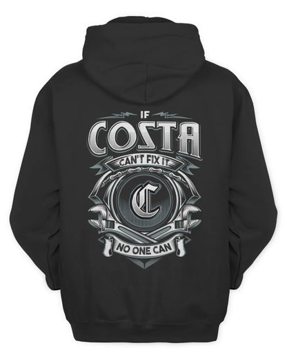 COSTA AP81-K4-626 - Personalized Ahmed Quote Apparel “If Ahmed Can't Fix It, No One Can” - Unisex Hoodie - Black