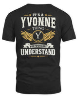 YVONNE KT06-M008 It’s a [NAME] Thing – You Wouldn’t Understand | Personalized Vintage T-Shirt - Unisex Standard T-Shirt - Black